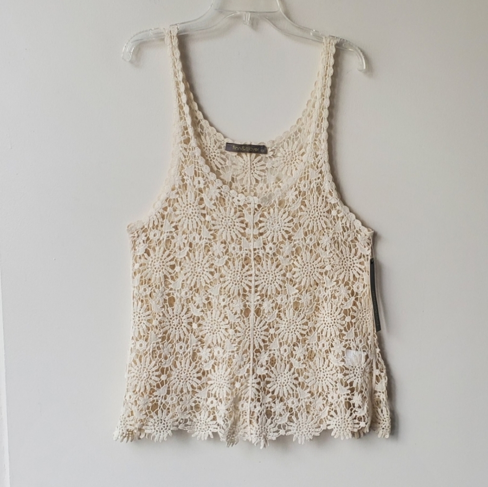 NWT Finn & Clover Lace Tank